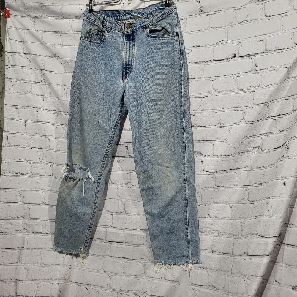 Vintage Levi's 550 Orange Tab Jeans Men's Size 28x30 Made in mexico - Picture 9 of 9